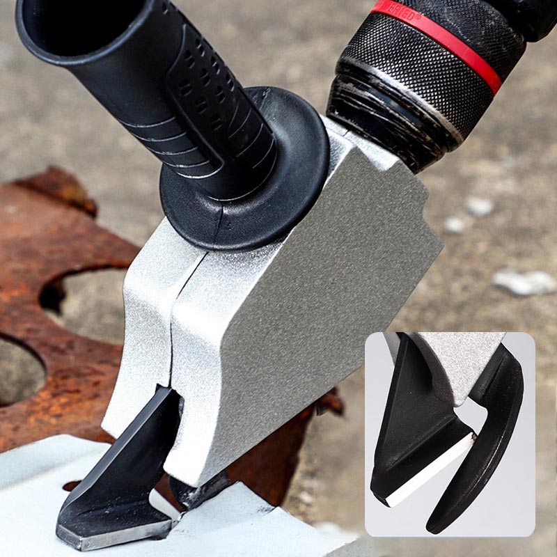 Electric Drill Sheet Metal Shears With Ergonomic Handle For Precision Cutting
