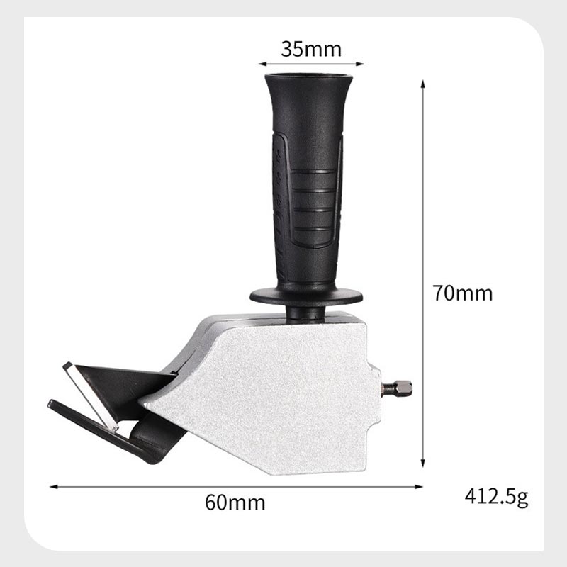 Electric Drill Sheet Metal Shears With Ergonomic Handle For Precision Cutting