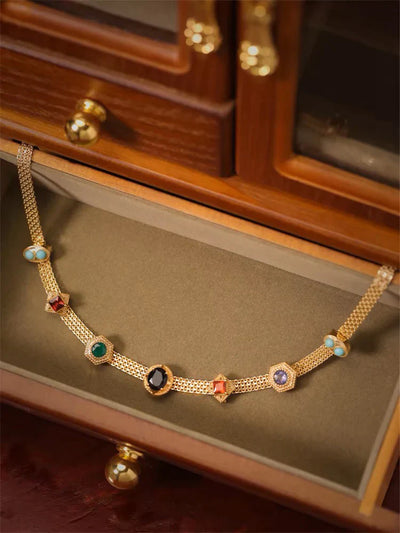 Tilda Elegant Gold Plated Necklace For Women