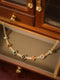 Tilda Elegant Gold Plated Necklace For Women