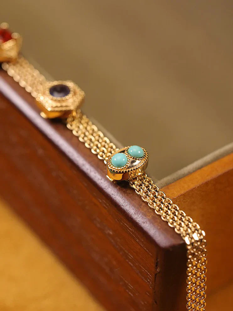 Tilda Elegant Gold Plated Necklace For Women