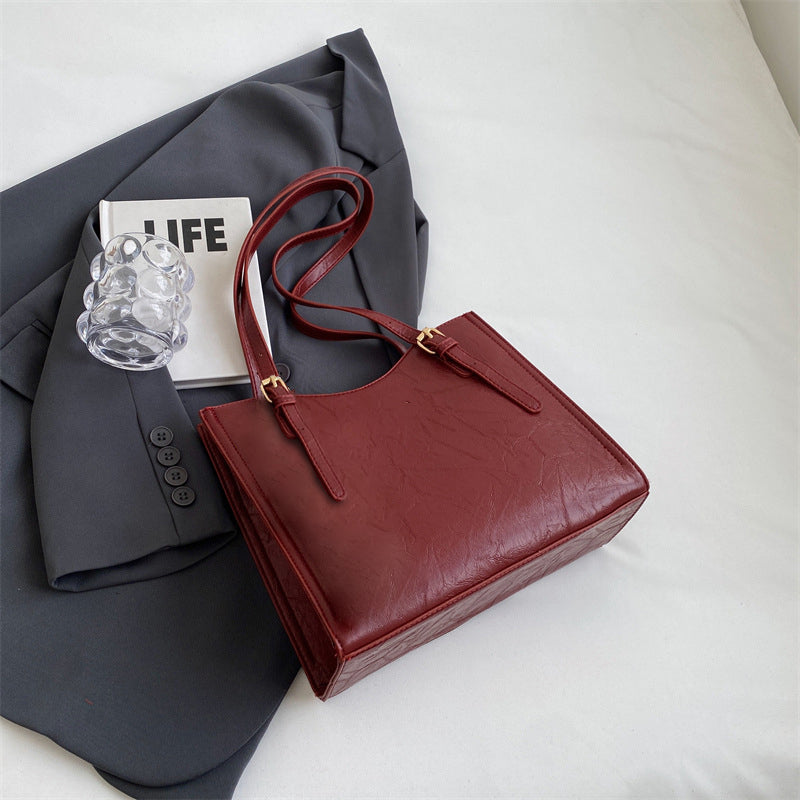 Women's Shoulder Bag Trendy Fashionable With Cute Doll Pendant