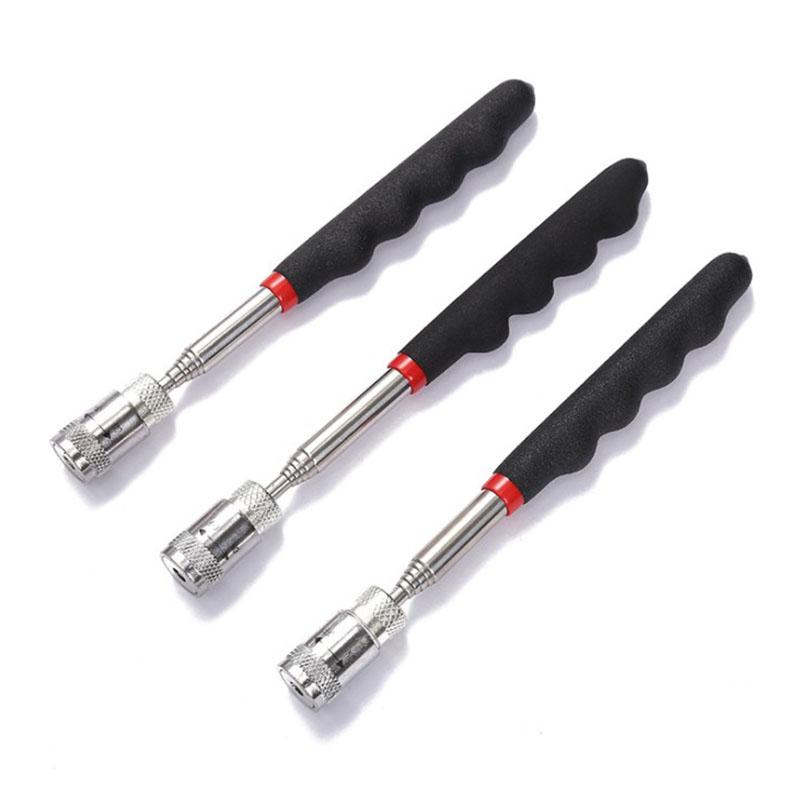 LED Magnetic Pickup Tool Retractable With Bright LED Light