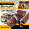 Bushcraft Hand Auger With Durable Holster For Outdoor Use