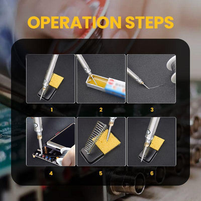 Wireless Soldering Iron Portable Rechargeable Cordless Tool