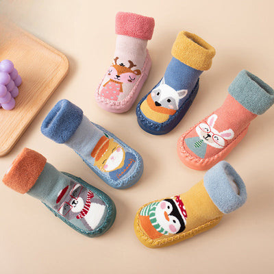 Thickened Baby Non Slip Socks Warm Comfortable Grip Socks
