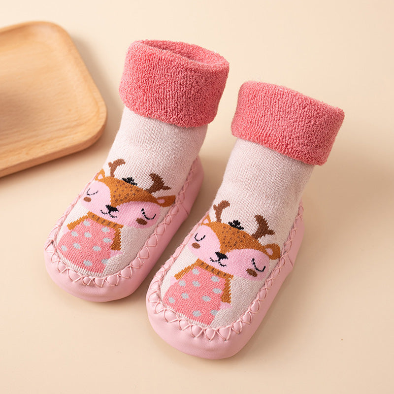 Thickened Baby Non Slip Socks Warm Comfortable Grip Socks