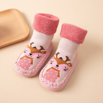 Thickened Baby Non Slip Socks Warm Comfortable Grip Socks