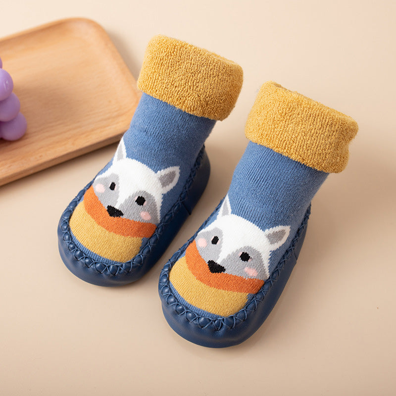 Thickened Baby Non Slip Socks Warm Comfortable Grip Socks