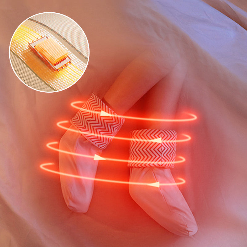 Rechargeable Heated Socks With Soothing Herbal Packs For Warmth