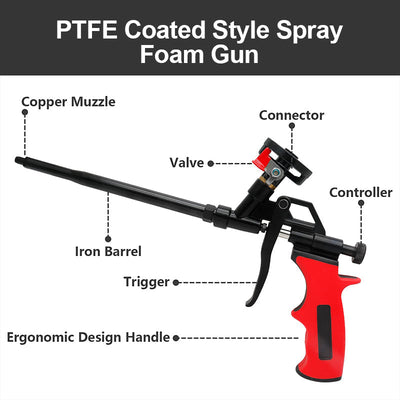 Foam Applicator Gun For Precise And Easy Foam Dispensing
