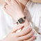Couple's Rectangular Quartz Watch Stylish Fashion Timepiece
