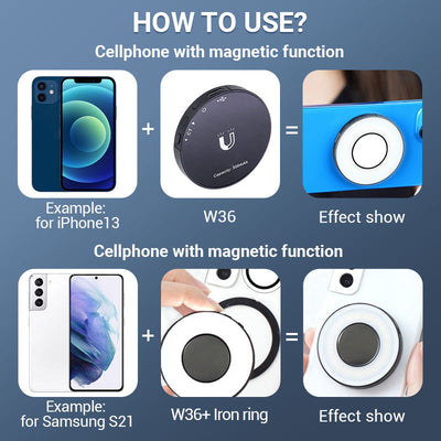 Magnetic Ring Phone Fill Light With Adjustable Clip For Selfies