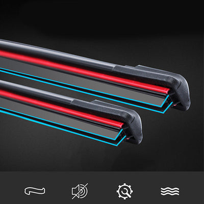 Non Mark Double Strips Durable Car Windscreen Wiper Replacement
