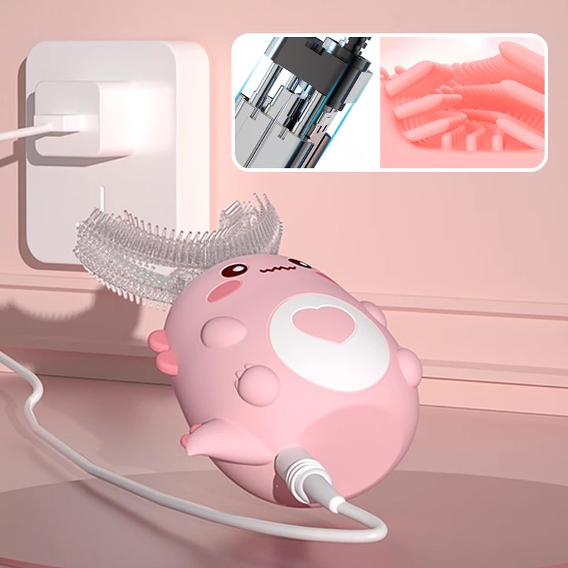 U-shape Electric Toothbrush For Children Gentle Cleaning And Care