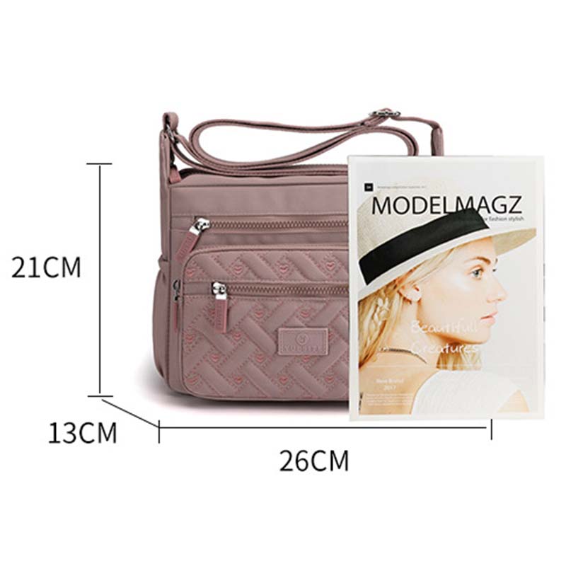 Women's Waterproof Crossbody Bag Lightweight Stylish Everyday Use