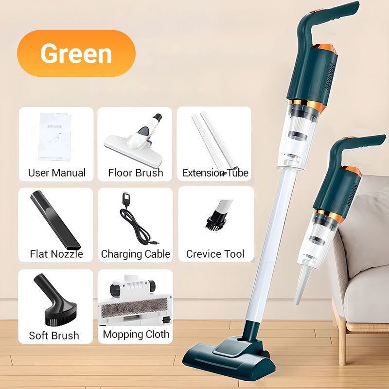 Cordless Vacuum Cleaner Powerful 6000PA Suction For Home And Car