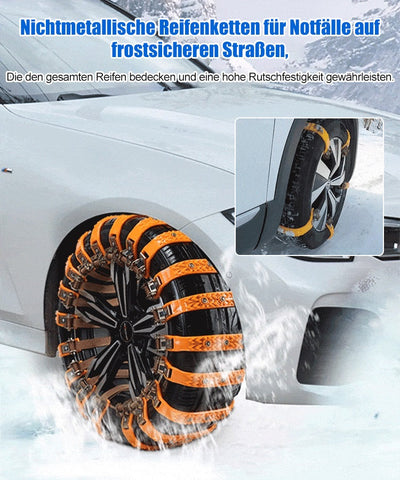 Non Slip Tire Chain For Compatible Cars Easy Fit And Durable
