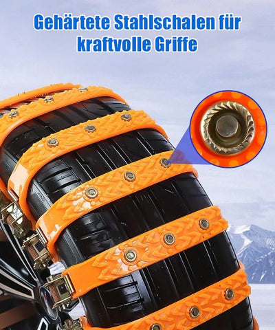 Non Slip Tire Chain For Compatible Cars Easy Fit And Durable