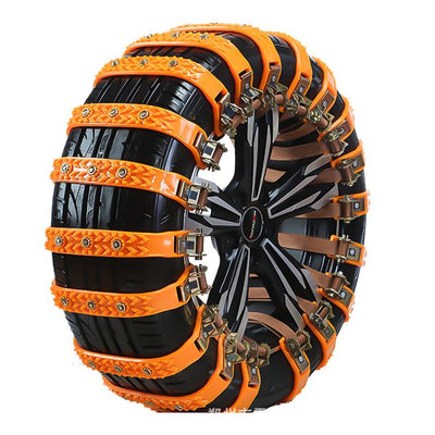 Non Slip Tire Chain For Compatible Cars Easy Fit And Durable