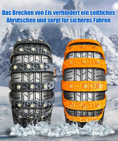 Non Slip Tire Chain For Compatible Cars Easy Fit And Durable