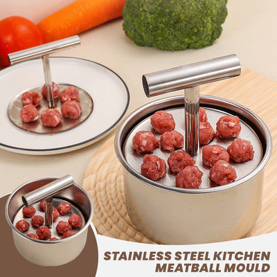 Stainless Steel Meatball Press Mold For Easy Homemade Meatballs