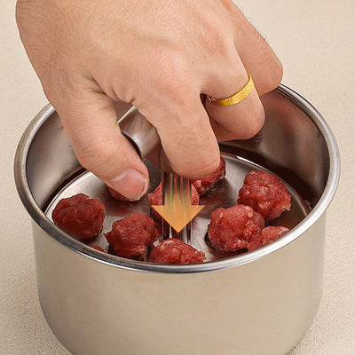 Stainless Steel Meatball Press Mold For Easy Homemade Meatballs