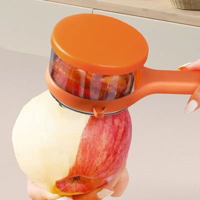 Multifunctional Peeler With Built-in Debris Storage Bucket Kitchen Tool