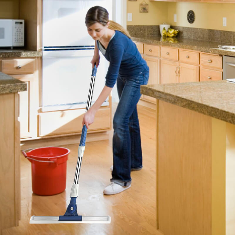 Silicone Wiper Mop Bathroom Water Floor Cleaner Tool