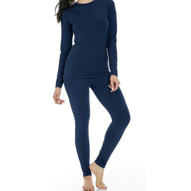 Women's Thermal Underwear Set Soft Comfortable Two-Piece Warmwear