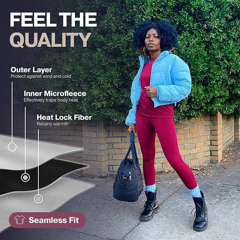 Women's Thermal Underwear Set Soft Comfortable Two-Piece Warmwear