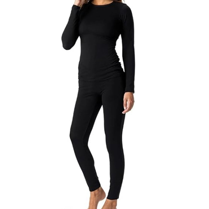 Women's Thermal Underwear Set Soft Comfortable Two-Piece Warmwear