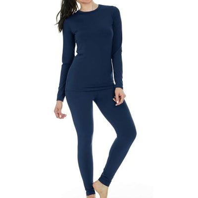 Women's Thermal Underwear Set Soft Comfortable Two-Piece Warmwear