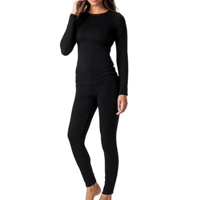 Women's Thermal Underwear Set Soft Comfortable Two-Piece Warmwear