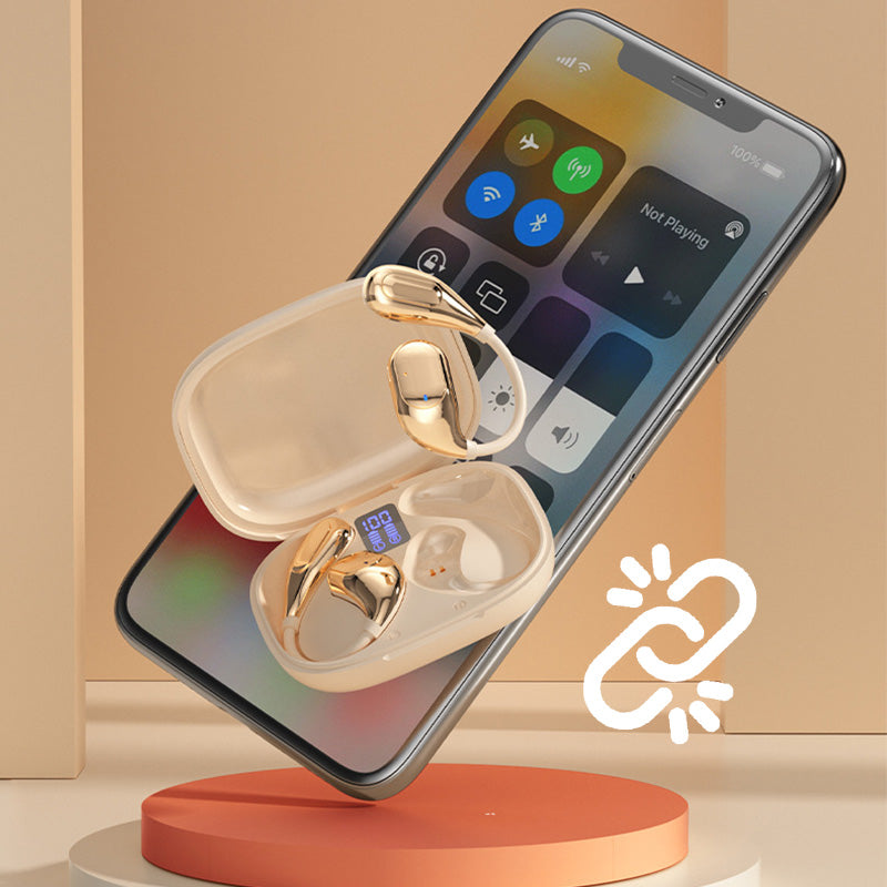 HiFi Waterproof Bluetooth Headphones With Ear-Hook Design And Clear Sound