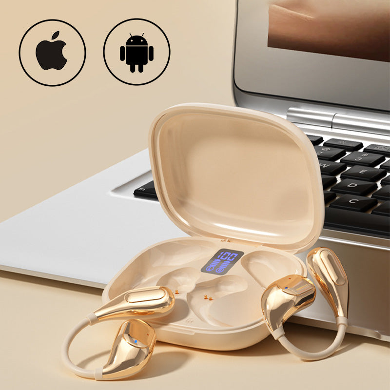 HiFi Waterproof Bluetooth Headphones With Ear-Hook Design And Clear Sound
