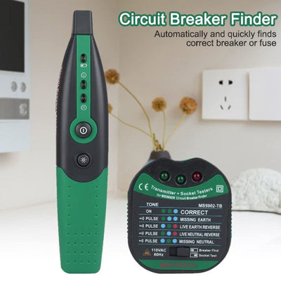 Portable Automatic Circuit Breaker Detector For Easy Electrical Testing