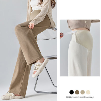 Pregnancy Belly Support Pants Wide Leg Comfortable Maternity Wear
