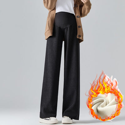 Pregnancy Belly Support Pants Wide Leg Comfortable Maternity Wear
