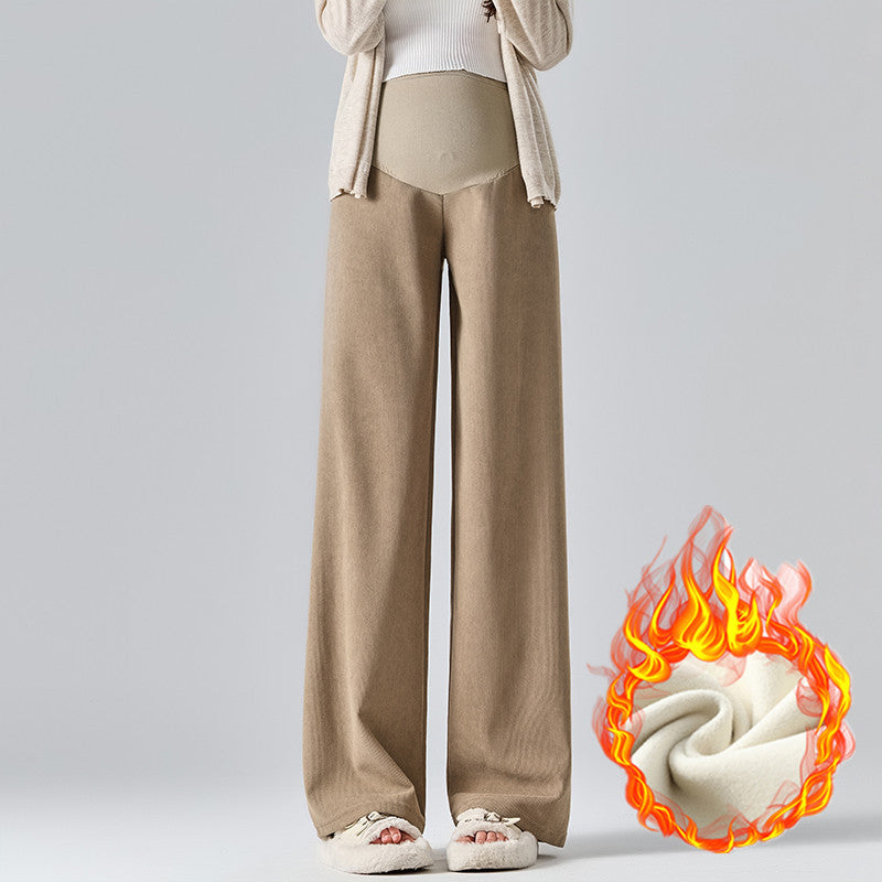 Pregnancy Belly Support Pants Wide Leg Comfortable Maternity Wear