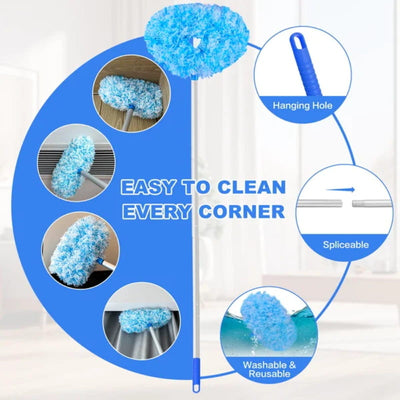 Efficient Ceiling Fan Cleaner Duster For Easy Dust Removal