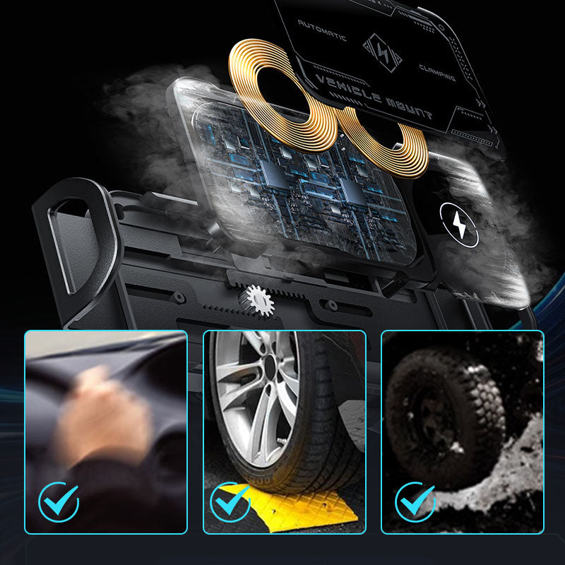 Magnetic Phone Holder For Car With Adjustable Strong Grip Mount