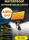 Waterproof Outdoor Solar Motion Sensor Lights For Garden Pathways