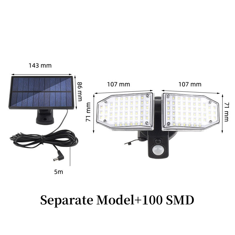 Waterproof Outdoor Solar Motion Sensor Lights For Garden Pathways