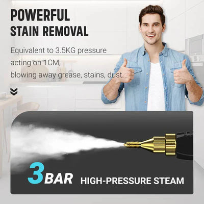 2500W Handheld Steam Cleaner High Temperature Pressurized Steam