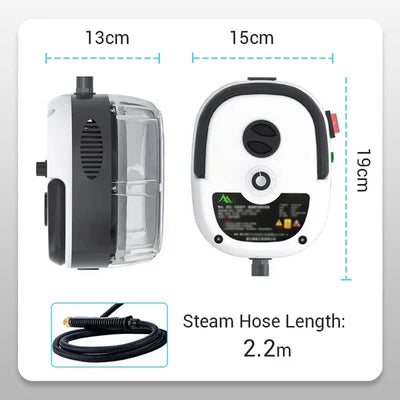 2500W Handheld Steam Cleaner High Temperature Pressurized Steam