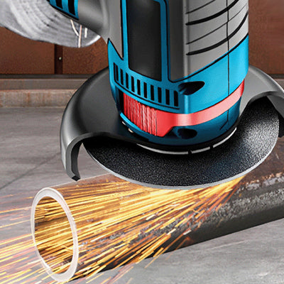 Cordless Brush Angle Grinder Kit Powerful Portable Tool Set