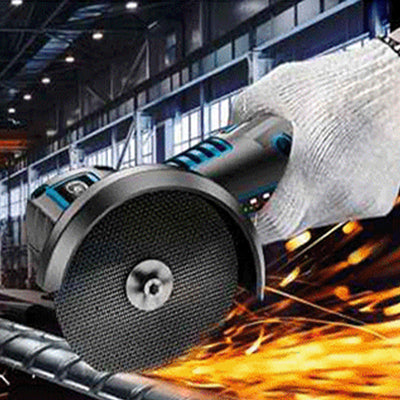 Cordless Brush Angle Grinder Kit Powerful Portable Tool Set