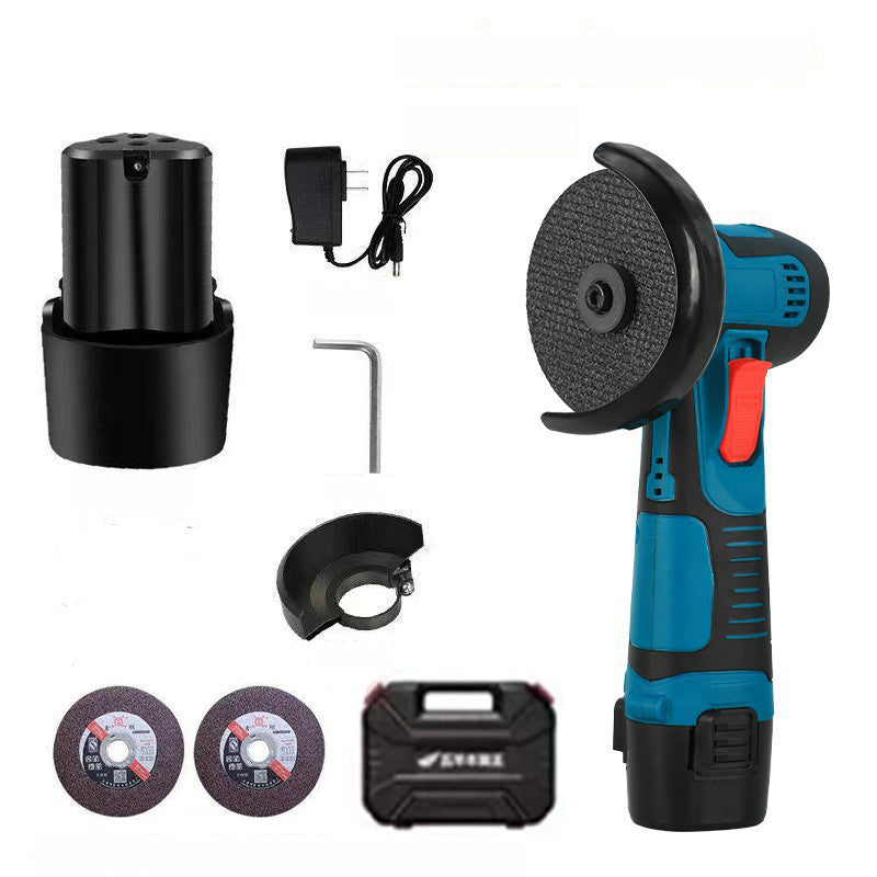 Cordless Brush Angle Grinder Kit Powerful Portable Tool Set