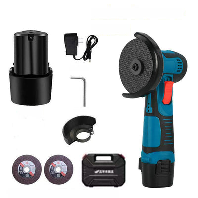 Cordless Brush Angle Grinder Kit Powerful Portable Tool Set